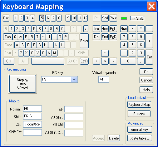 Keyboard Mapping