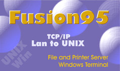 Fusion95 - PC file server for UNIX