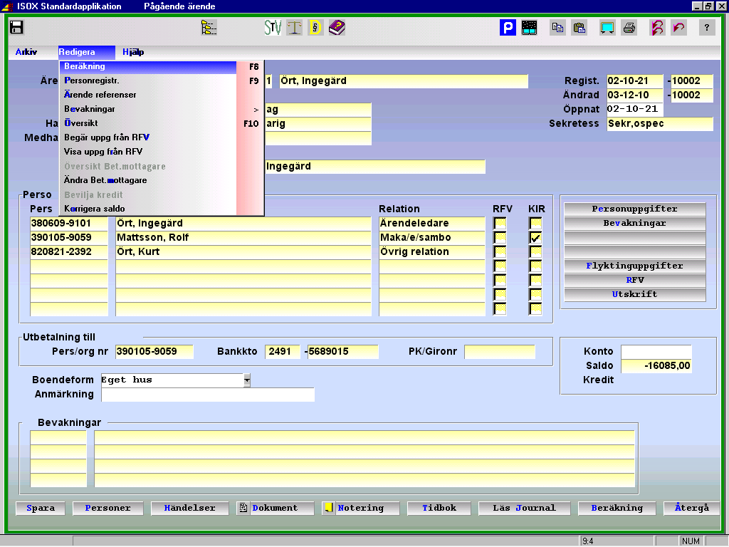 AniTa Terminal Emulator for Windows (sample screen)